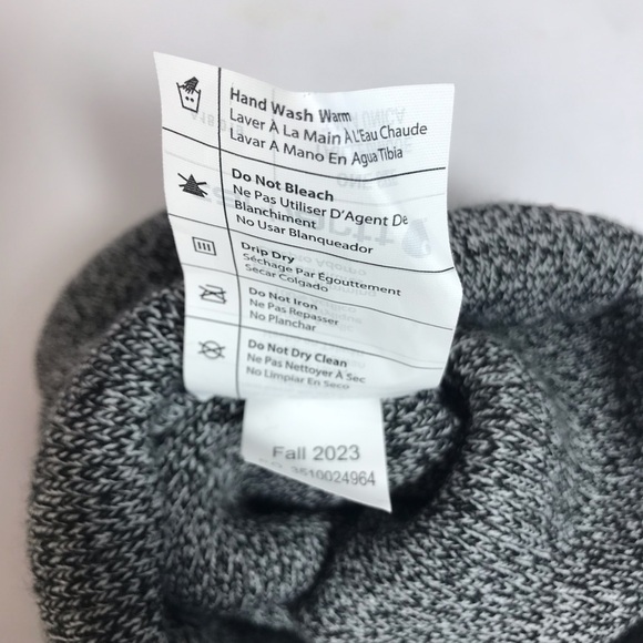 Carhartt Heathered Grey Cuffed Knit Beanie One Size NWOT - Picture 8 of 8